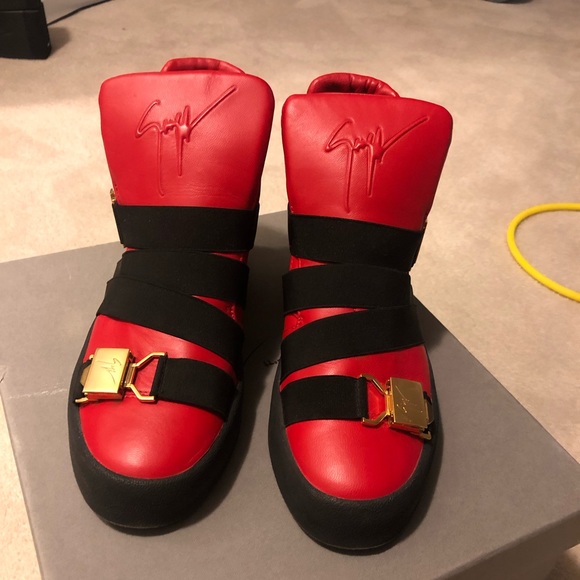 Giuseppe zanotti Red Sneaker - Picture 1 of 11